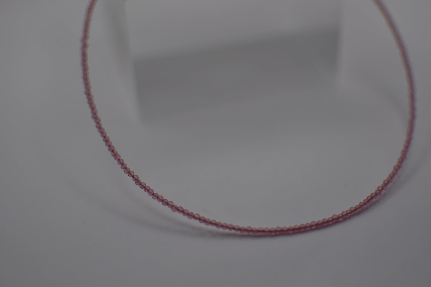 Pink Glass Necklace