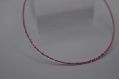 Pink Glass Necklace
