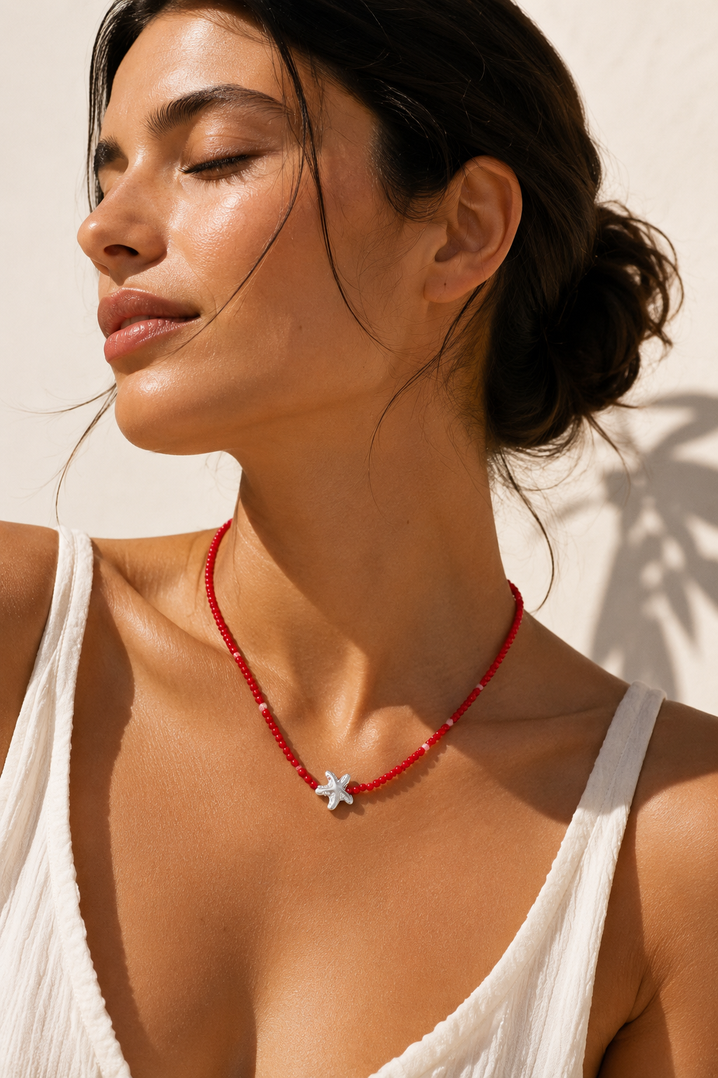 Scarlet Sea Necklace