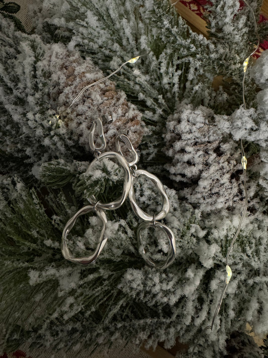 Silver Chain Earrings