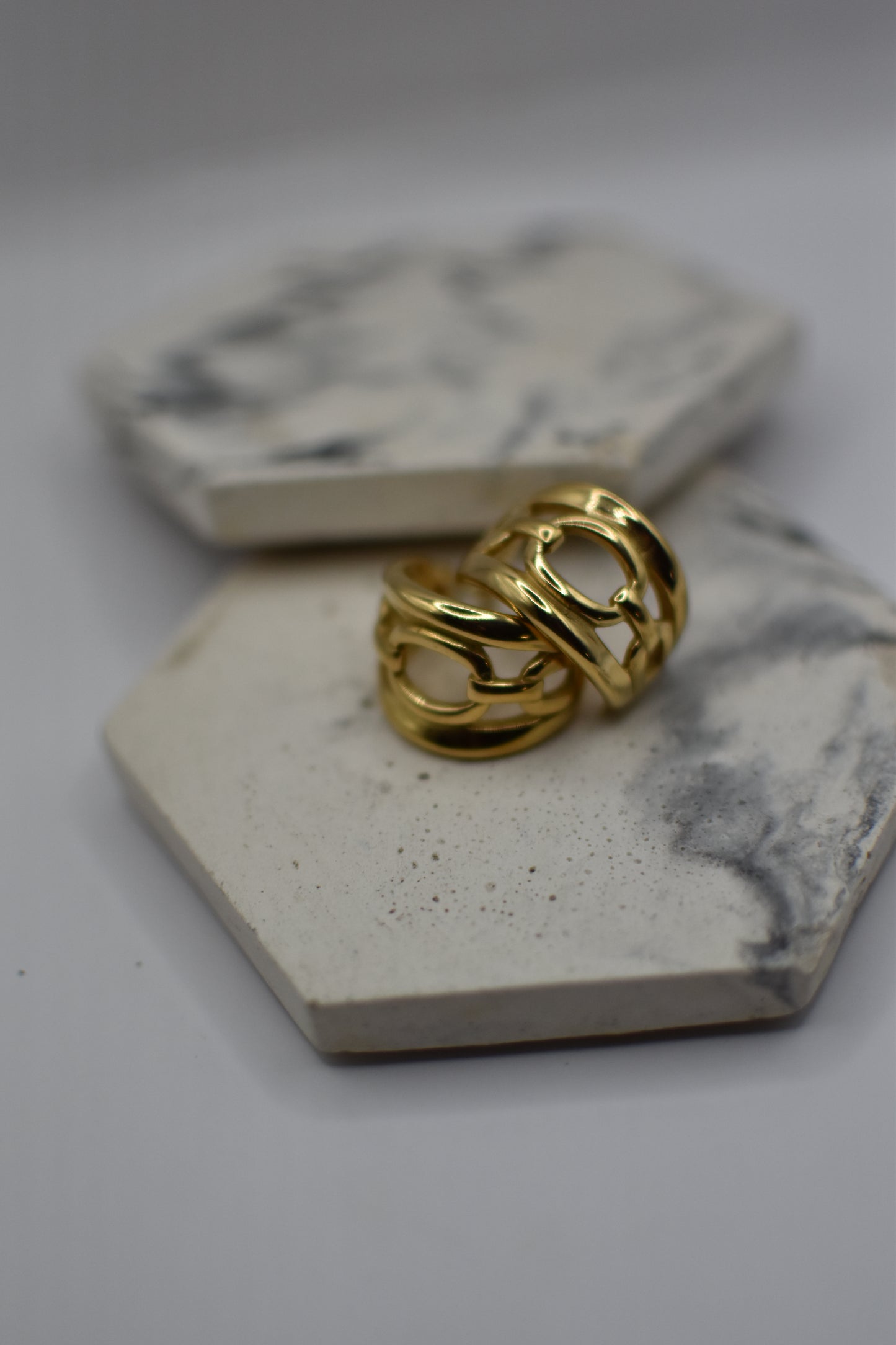 Loops Gold Earrings