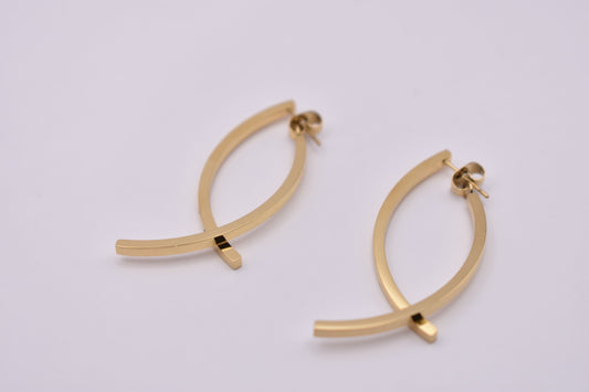Fish Gold earrings
