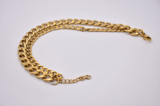 Double Gold Bracelet