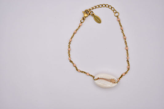 Pink Shell Bracelet