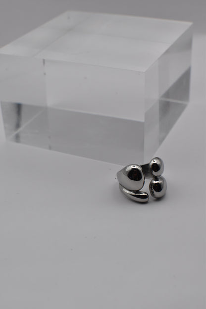 Glossy Silver Ring