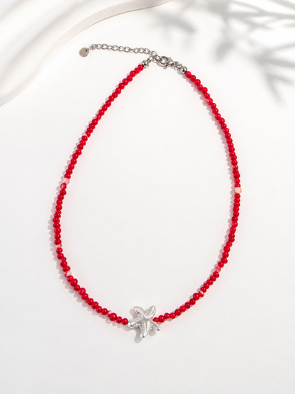 Scarlet Sea Necklace