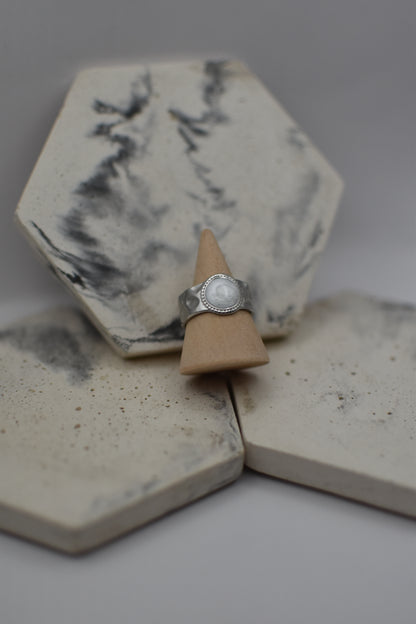 Silver Soft Circle