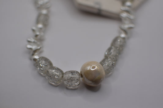 Crystal Pearl Necklace