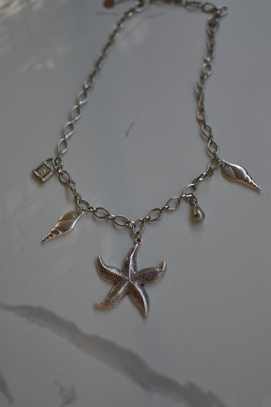 Starfish Charm Necklace