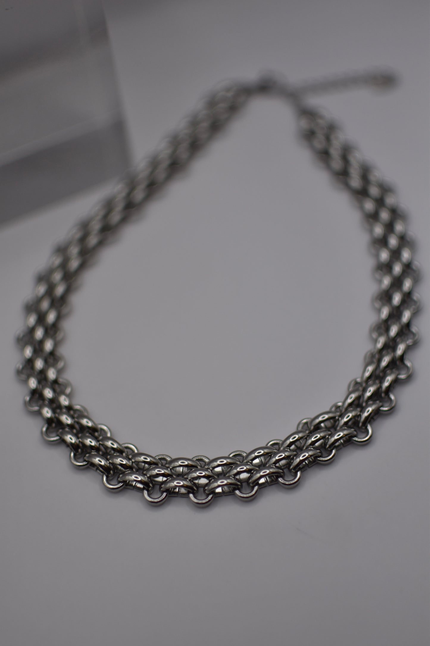 Steel Weave Necklace