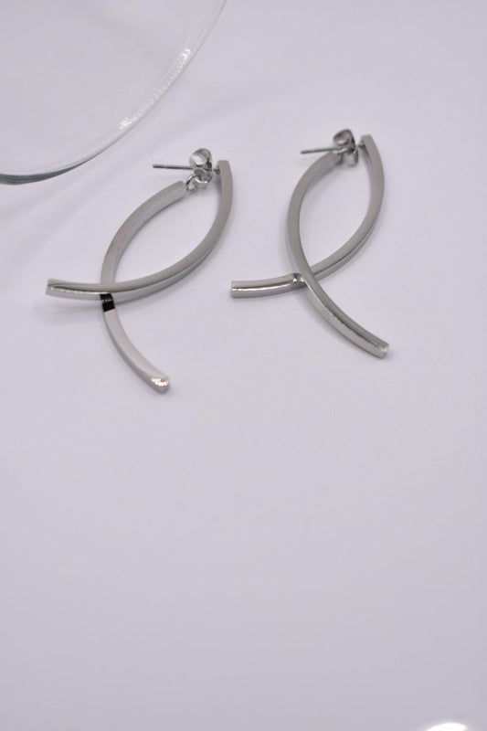 Fish Silver earrings