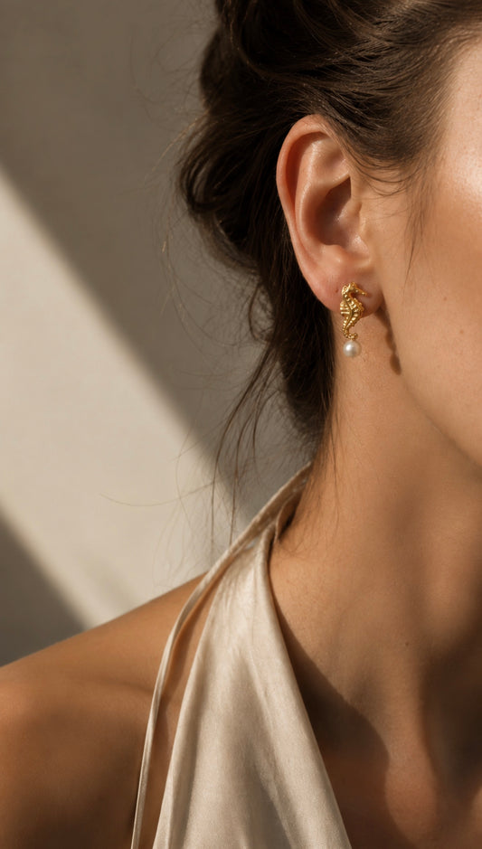 Aegean Seahorse Earrings