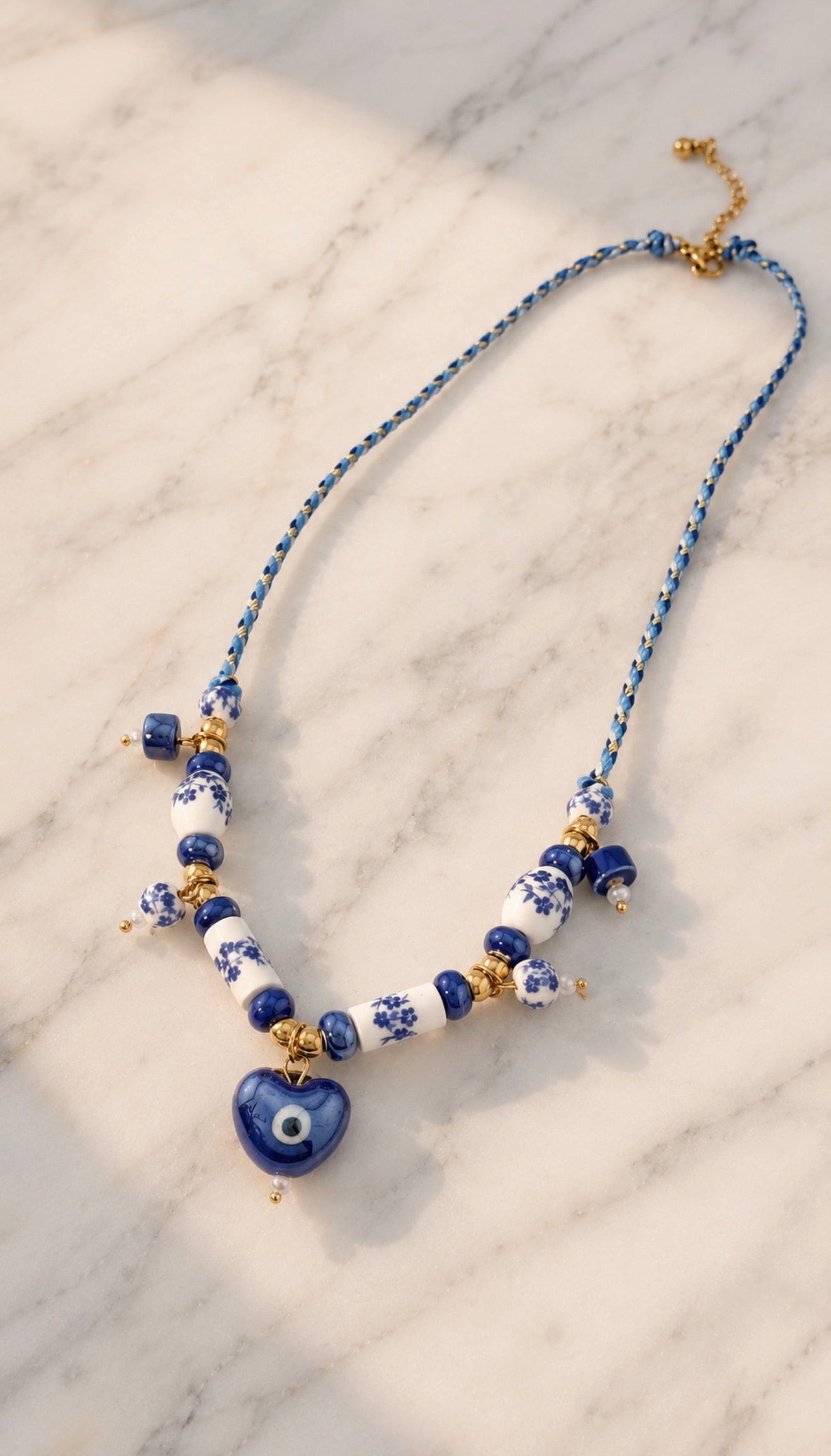 Blue Bloom Necklace