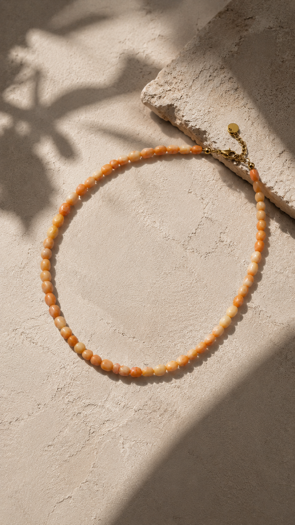 Peach Dune Necklace