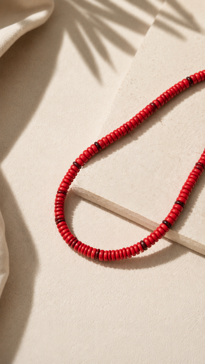 Amalfi Red Necklace