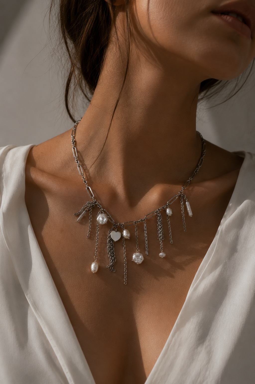 Pearl Rain Necklace