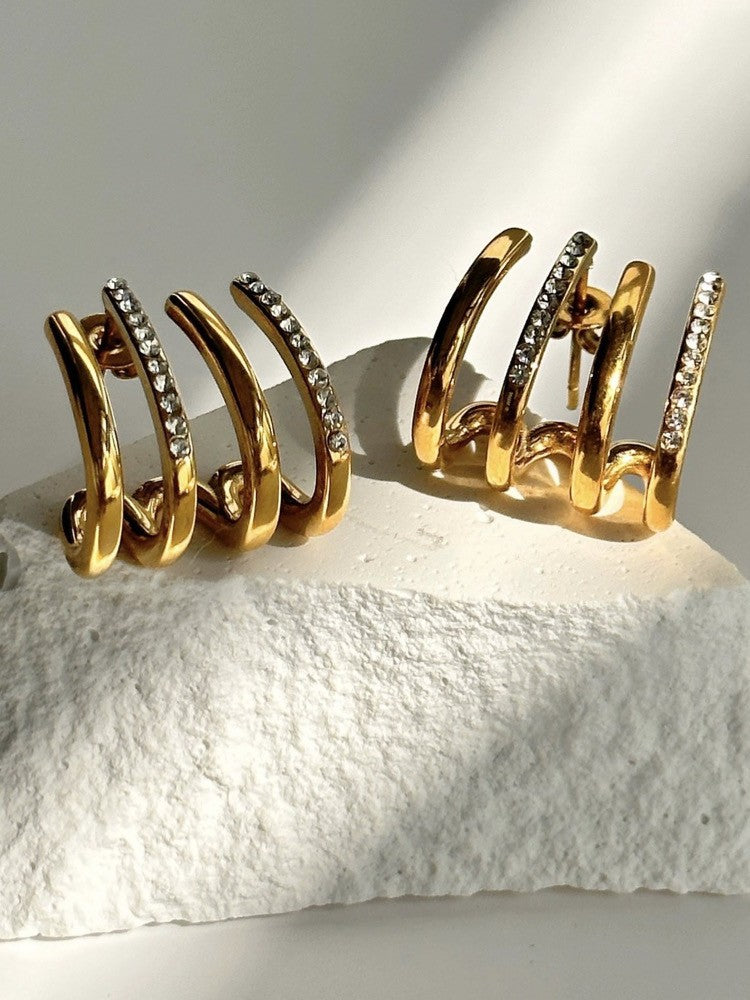 Tessa Gold Earrings