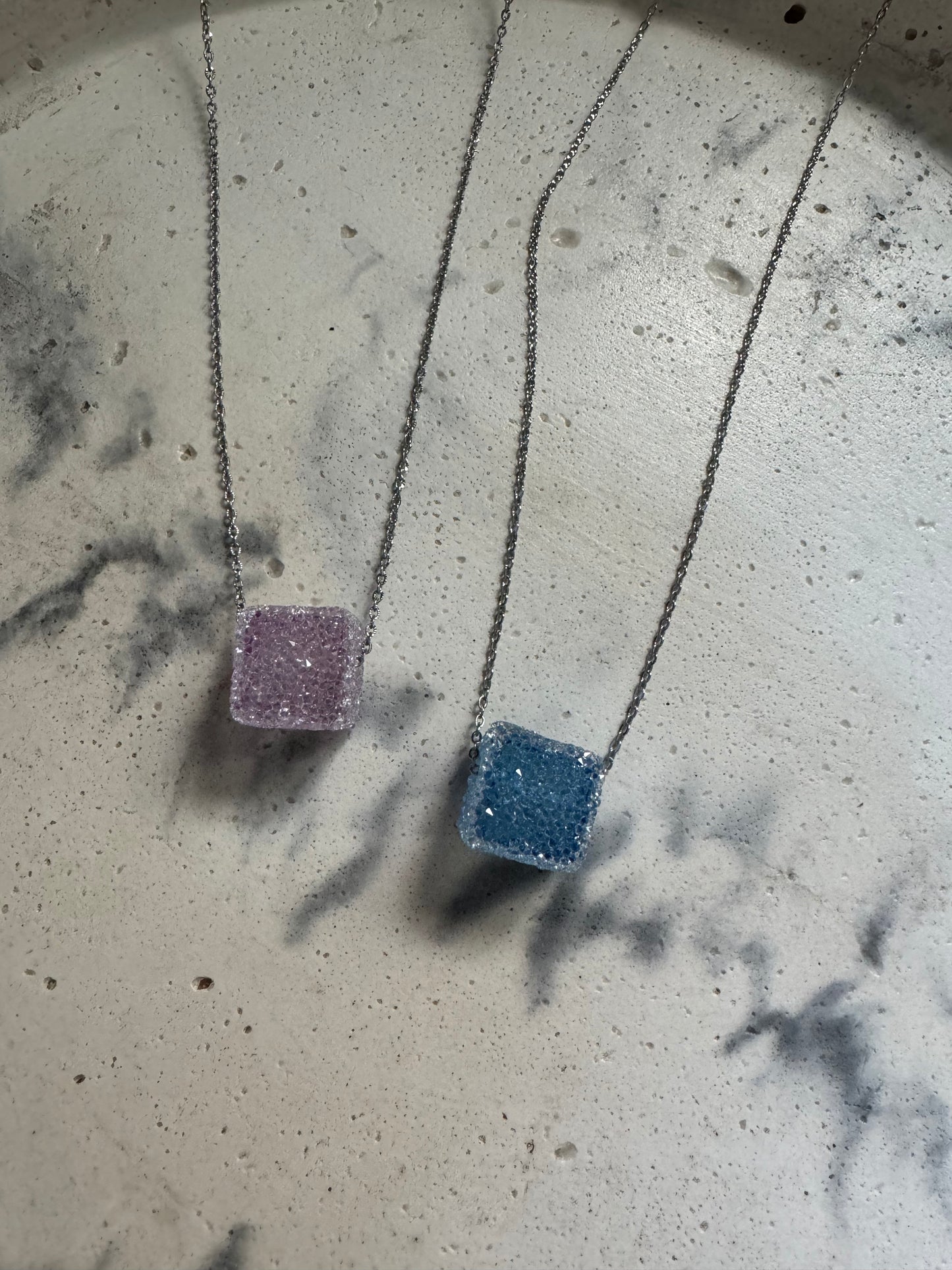 Marshmallow Silver chain