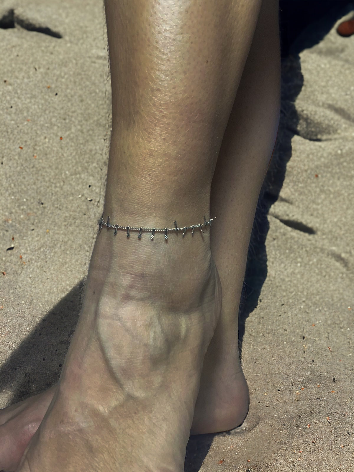 Sia Silver Anklet