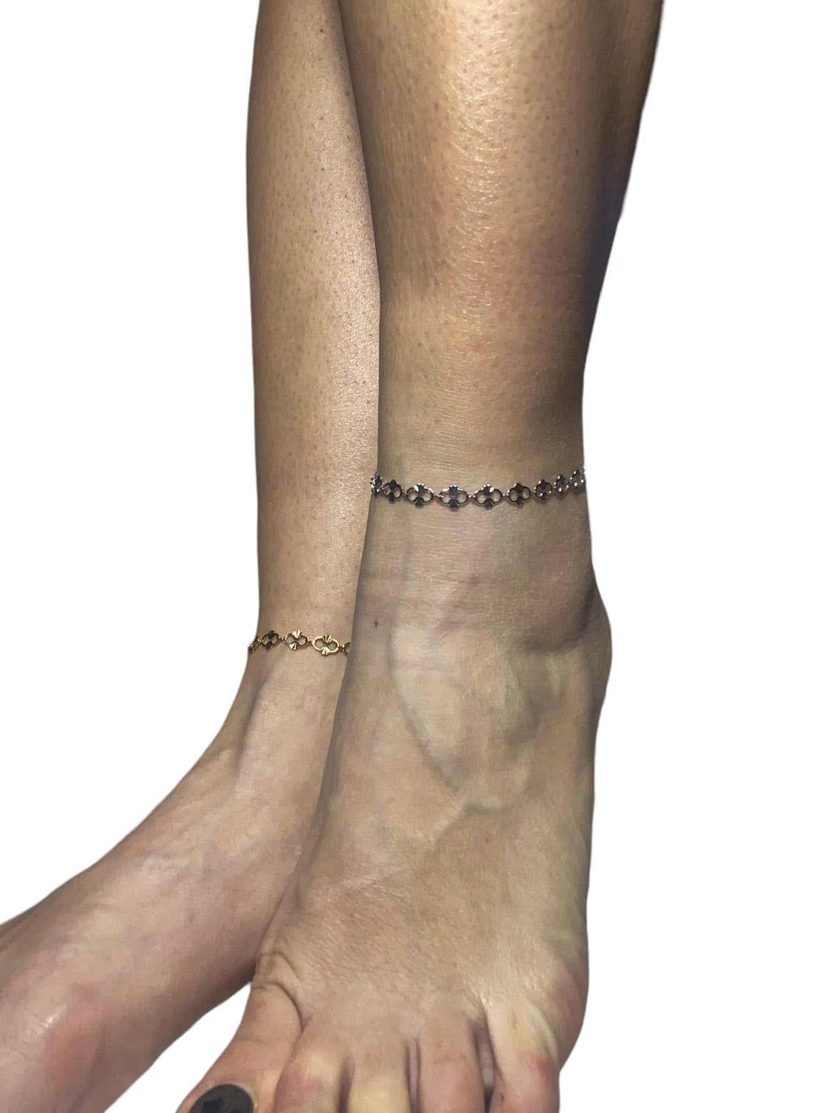 Loop Silver Anklet