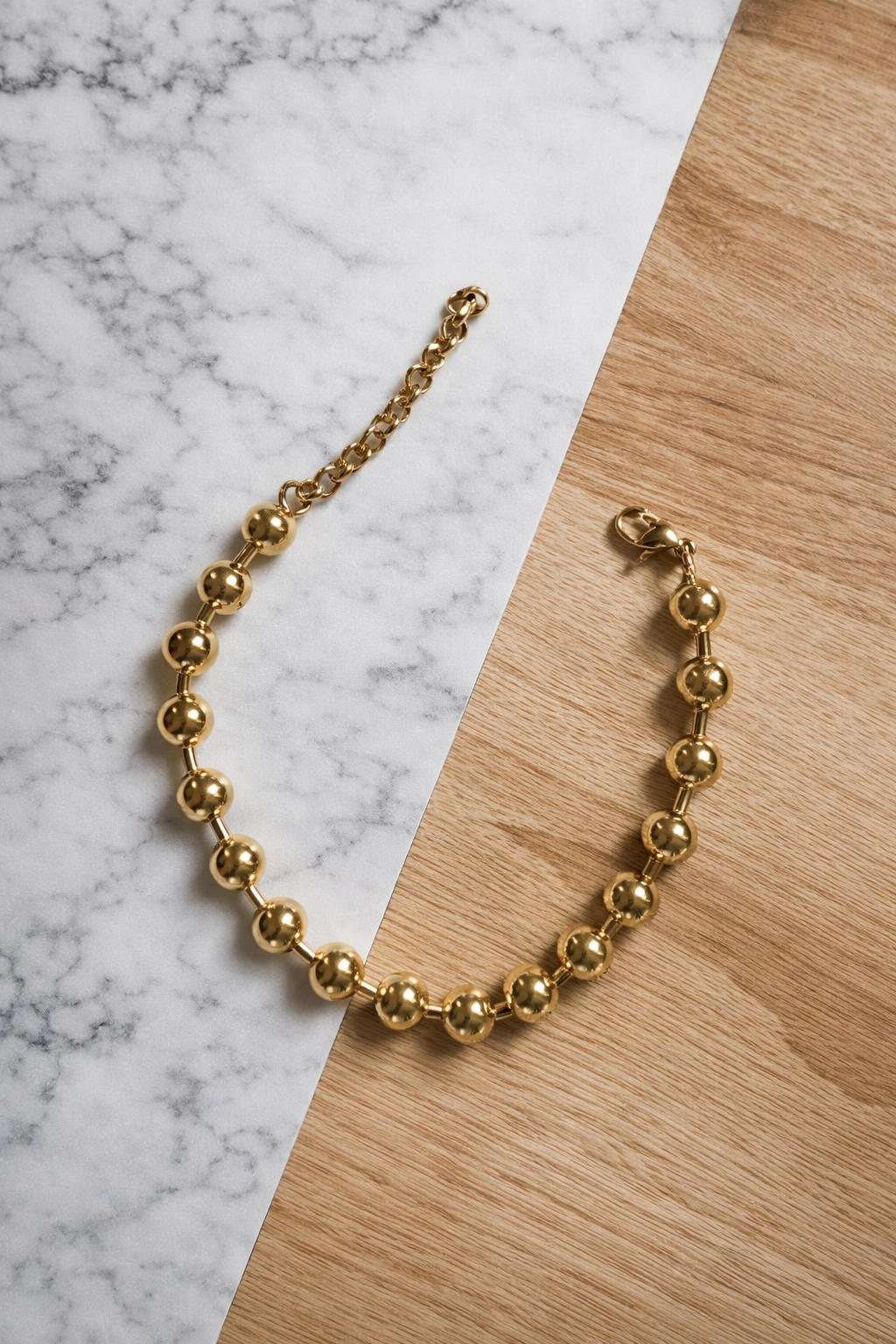 Gold Orbs Bracelet