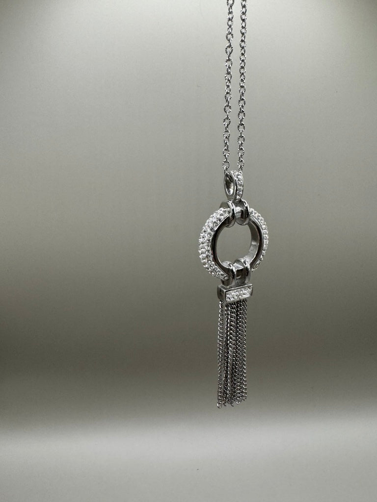 Cloe Silver Necklace