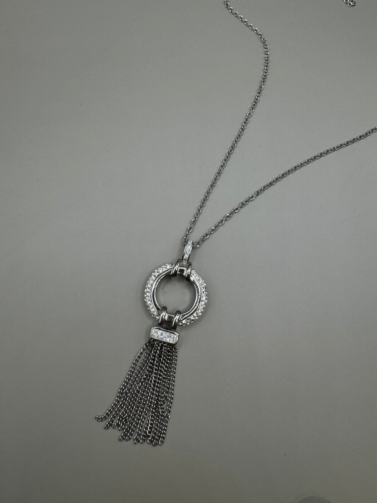 Cloe Silver Necklace