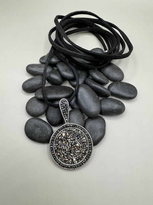 Black Sparkle Necklace
