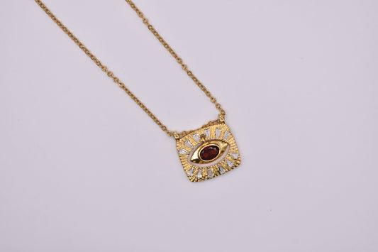 Red Eye Gold Chain